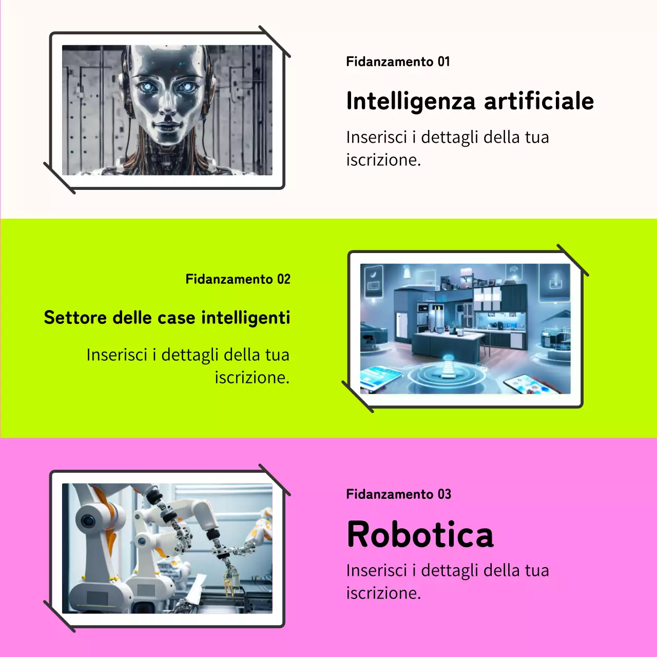 Promuovete un concorso d'impresa interno con un look pop art rosa e neon