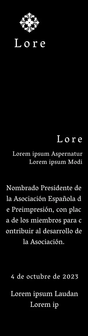 Una placa de encargo de aspecto regio con una elaborada decoración