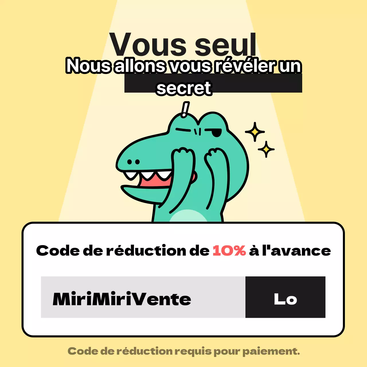 Annonces d'Argo, un personnage kitsch sur fond de menthe