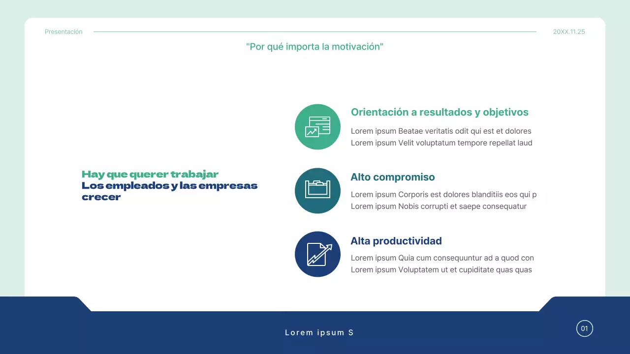 Plan de lecciones de consultoría de formación empresarial sencilla de Blue and Mint
