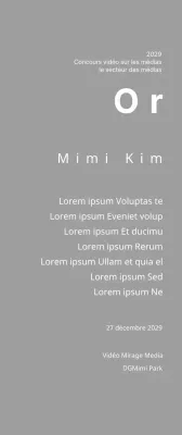 Plaques gagnantes pour un concept de prix de concours soigné