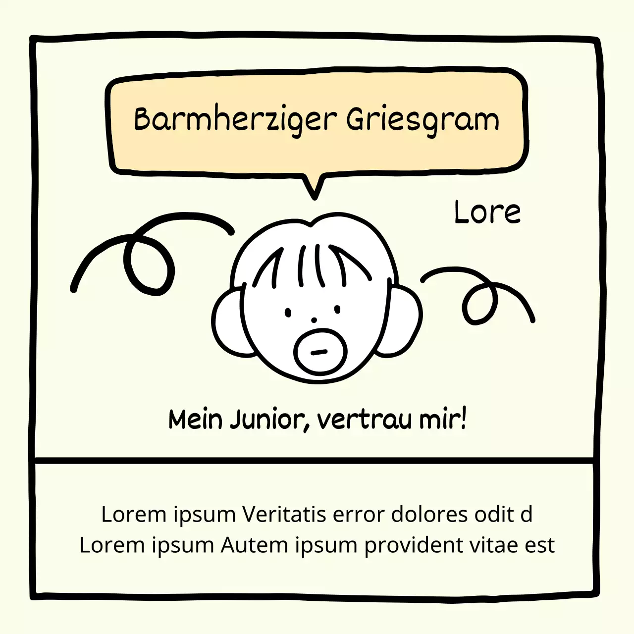 Über den Geschmackstest der gelben Flasche