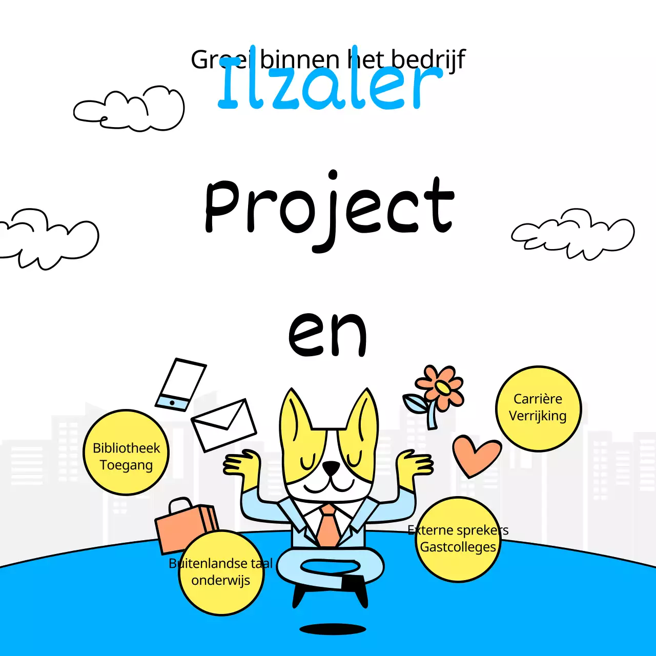 Een handleiding voor een eenvoudig blauw-geel trainingsprogramma op de werkplek