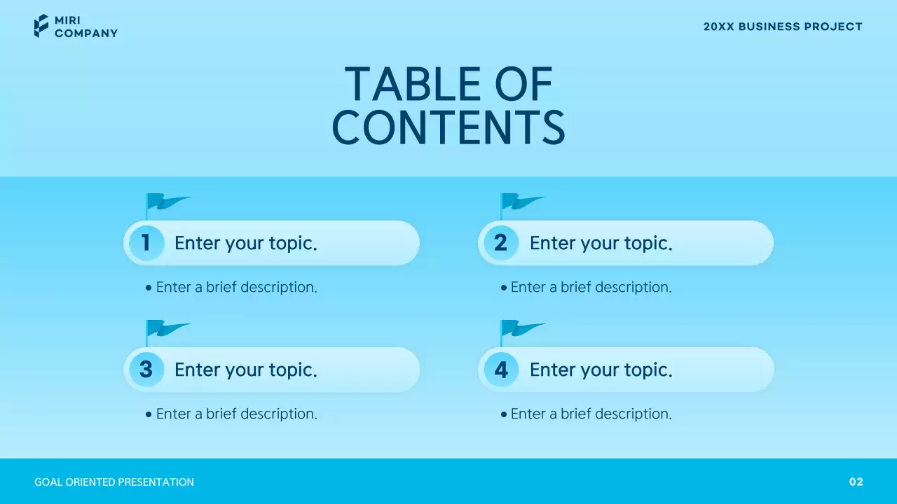 Blue Modern Business Presentation