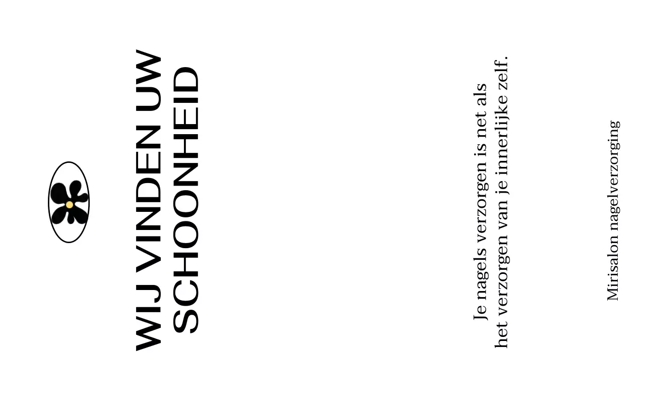 Een chique concept nagelsalon in zwart