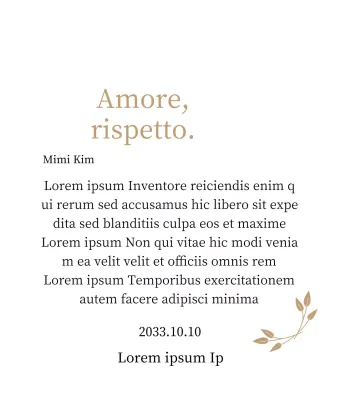 Targa di ringraziamento di classe con oro e foglie