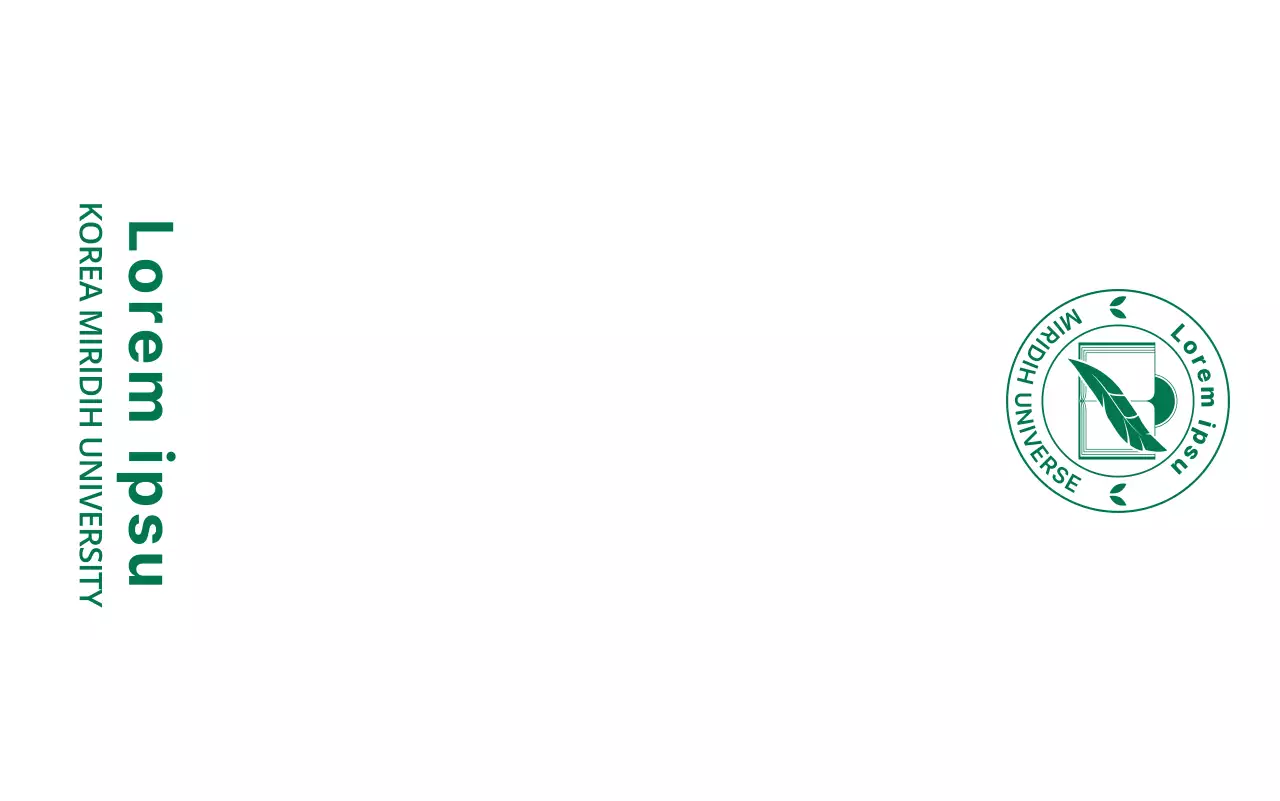 School design with an illustration of the school's iconic logo