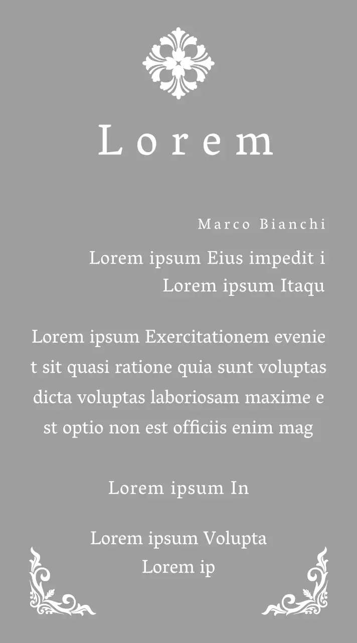 Una targa di commissione dall'aspetto regale con decorazioni elaborate