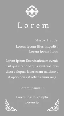 Una targa di commissione dall'aspetto regale con decorazioni elaborate