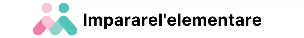 Design scolastico con logo a forma di uomo