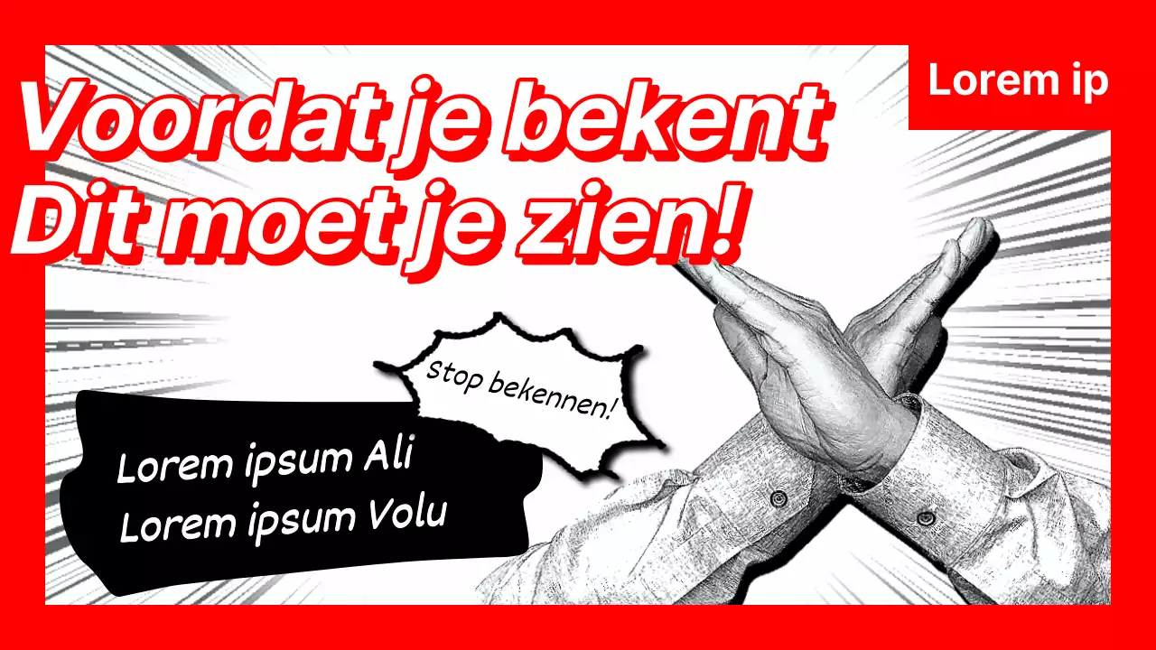 Een knal rood, zwart en wit voor je relatieadvies-cover