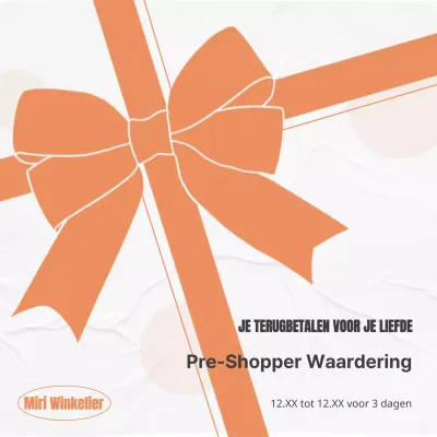 Een eenvoudige cadeaugids met een grijze achtergrond