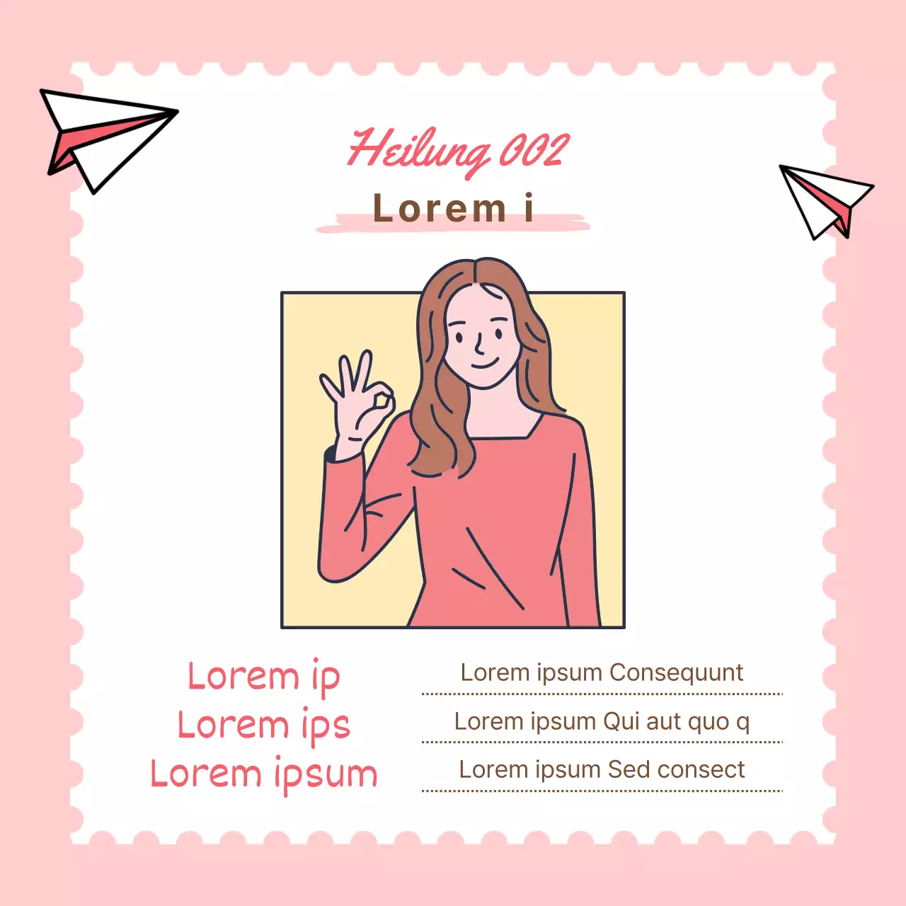 Förderung des klassischen gelb-rosa Heilzentrums Worry Centre