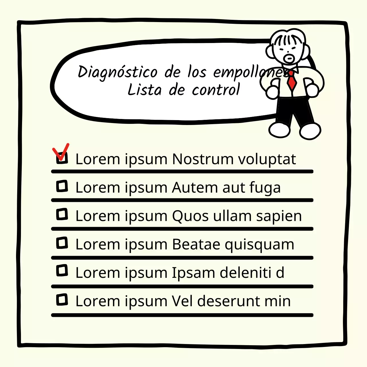 Sobre la prueba de sabor de la botella amarilla