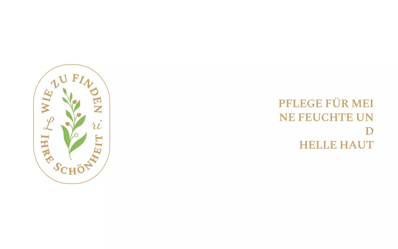 Ein luxuriöser Schönheitssalon mit Blumen und Gold