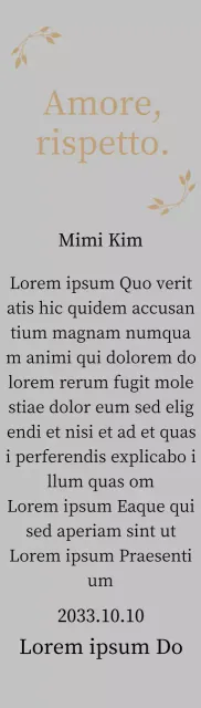 Targa di ringraziamento di classe con oro e foglie