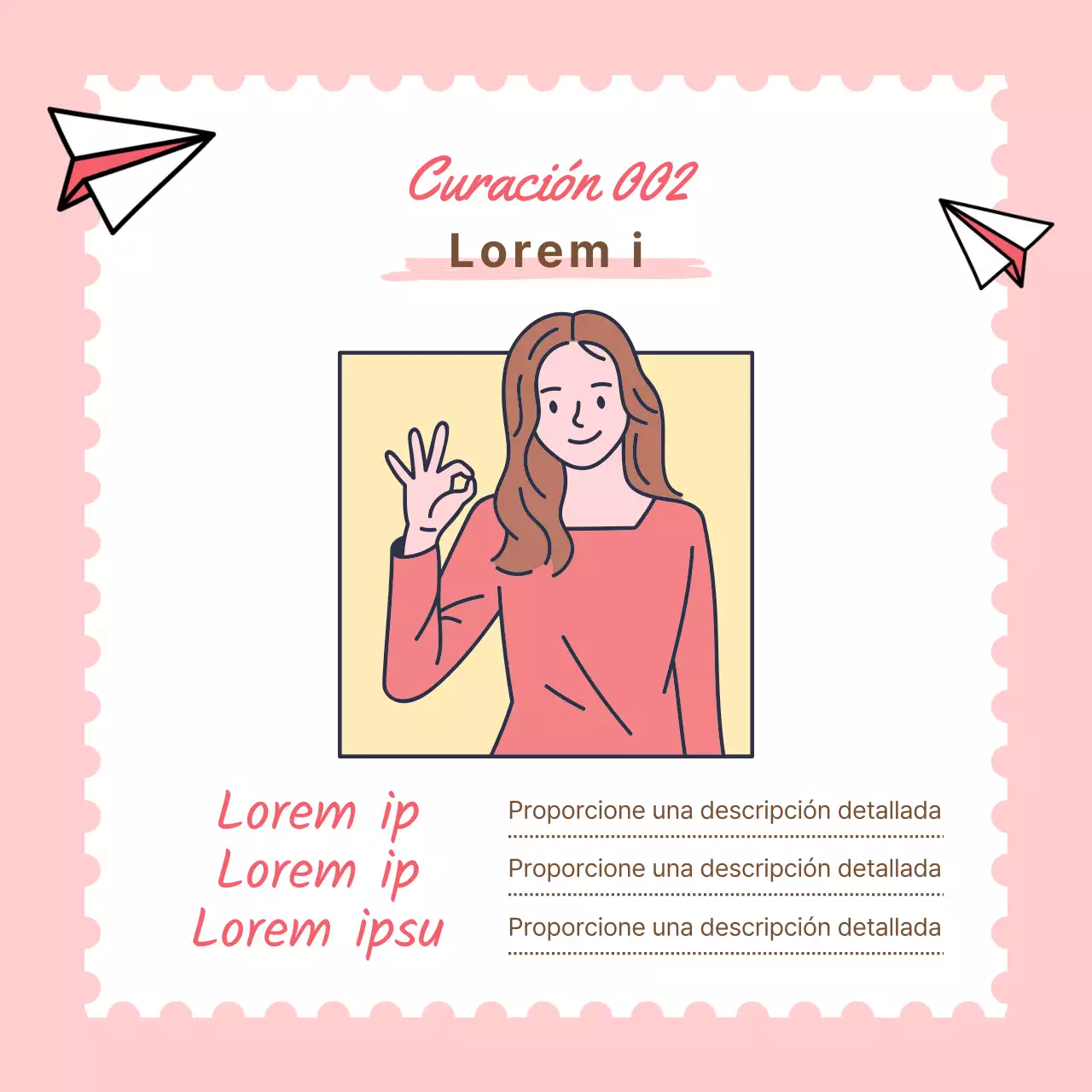 Promover el clásico centro de curación amarillo y rosa Centro de Preocupación