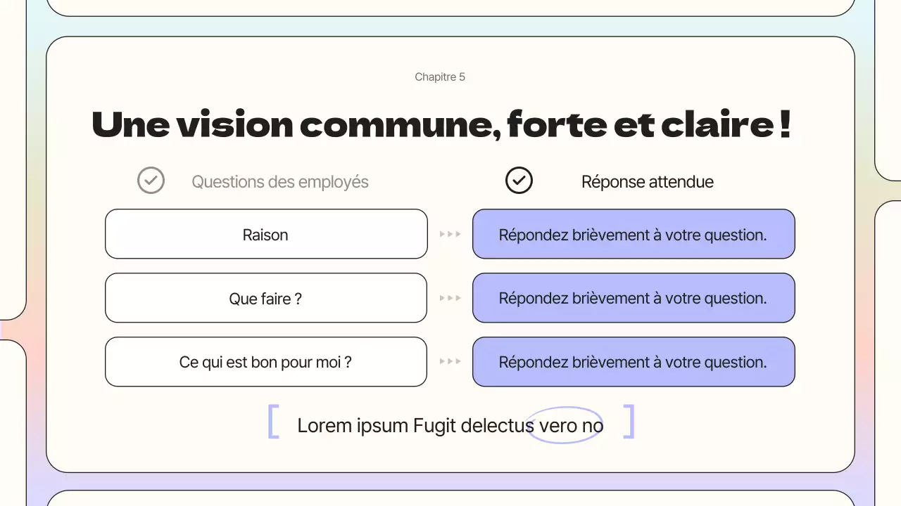 Une leçon simple de motivation organisationnelle aux couleurs de l'arc-en-ciel