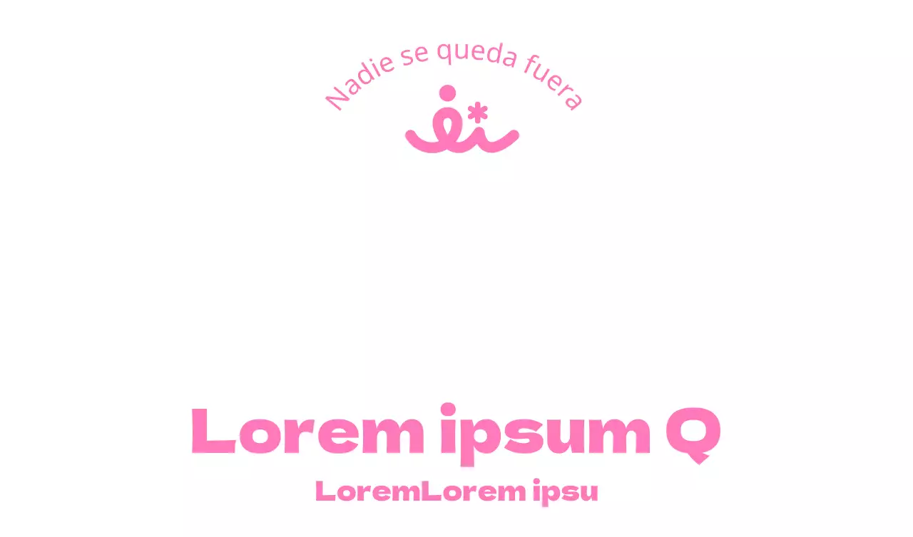 Logotipo del sector público del centro de apoyo Clean Pink
