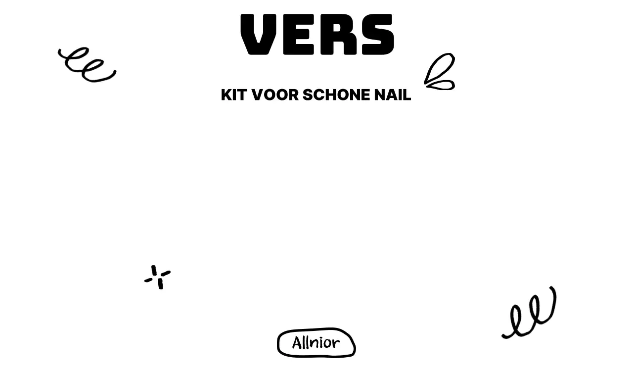 Promotioneel ontwerp met een kitscherige illustratiestijl