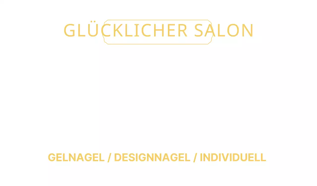 Nagelstudio mit Gold und luxuriösen Dekorationen