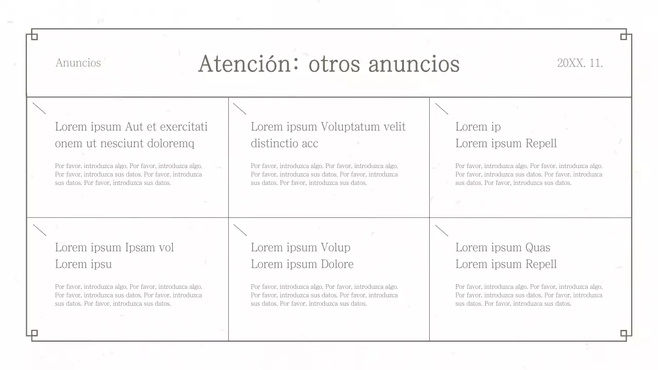 Revista marrón y sencilla de cultura y turismo