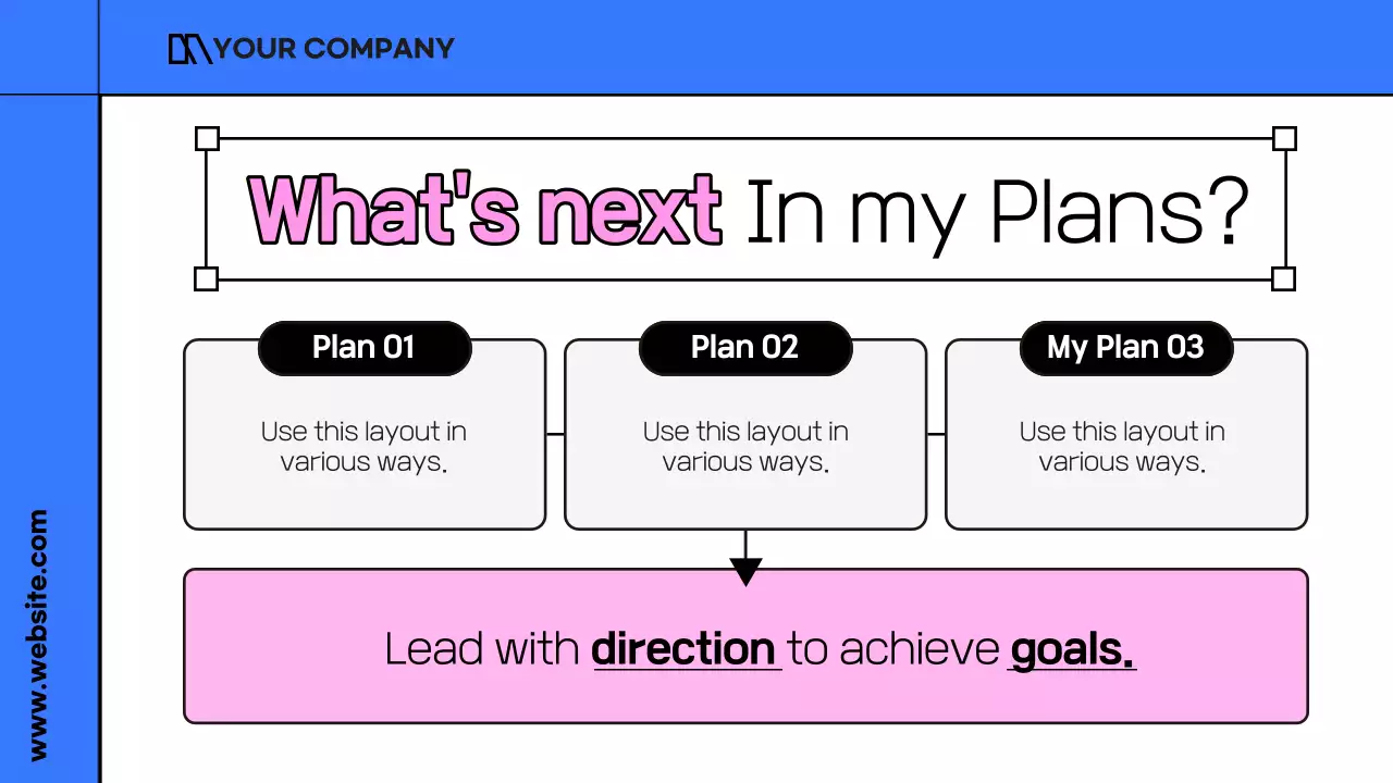 블루 모던 직원 소개 프레젠테이션