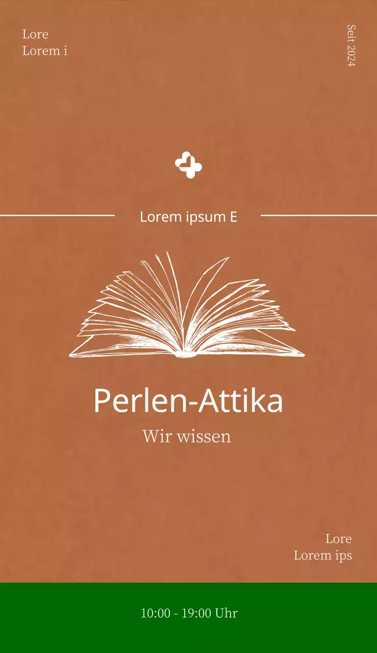 Förderung einer gemütlichen, sauberen unabhängigen Buchhandlung