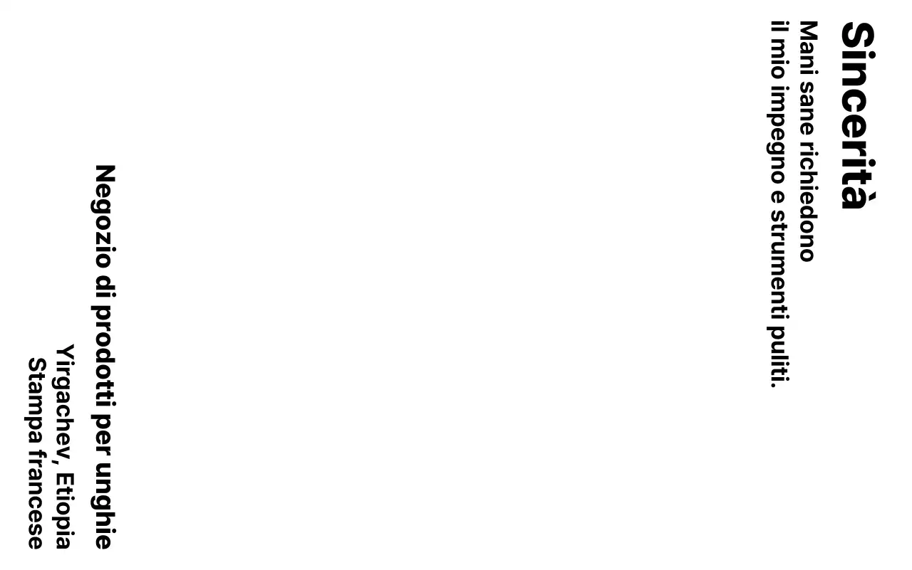 Design informativo e promozionale con testi semplici