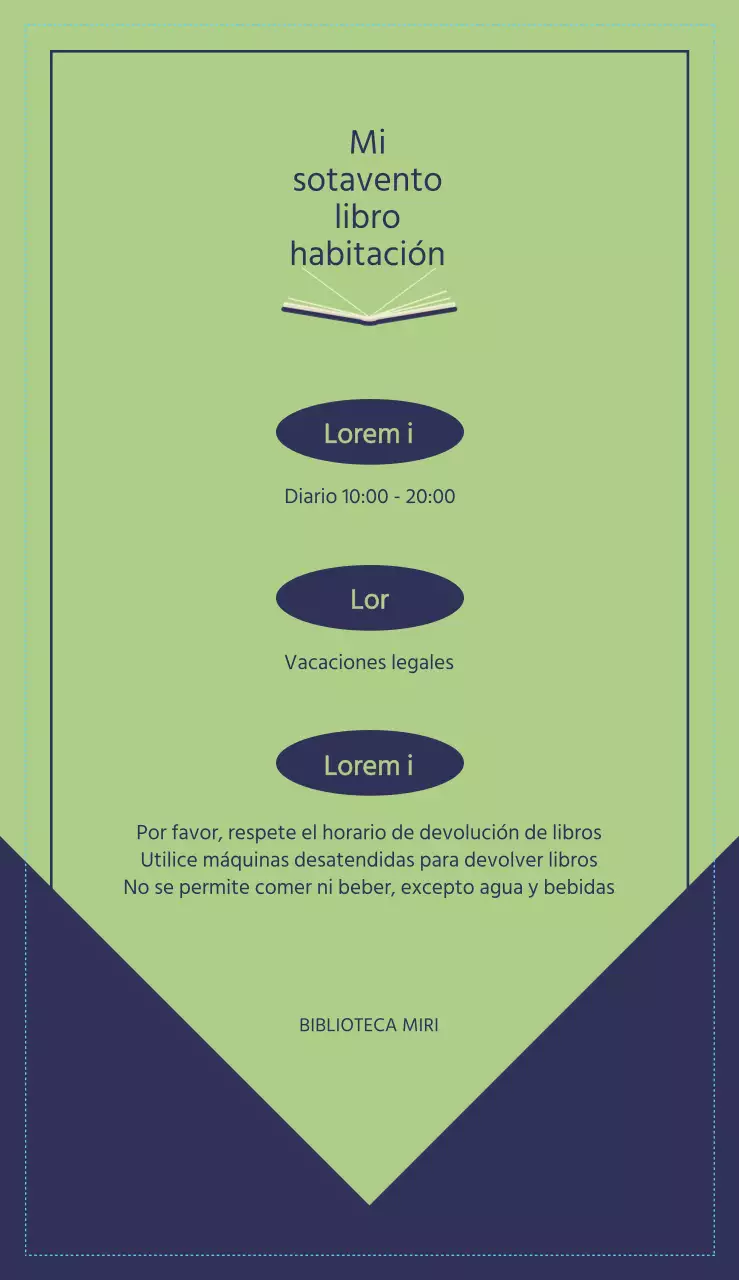 Una guía de librerías para pequeñas empresas con un diseño limpio y emocional e ilustraciones de libros