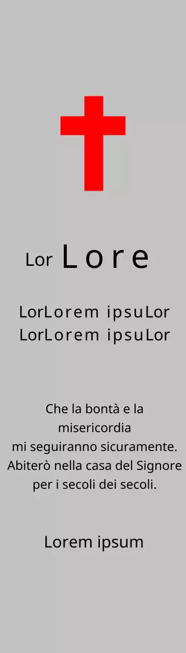 Targhe funebri di concezione cristiana o cattolica con versetti biblici