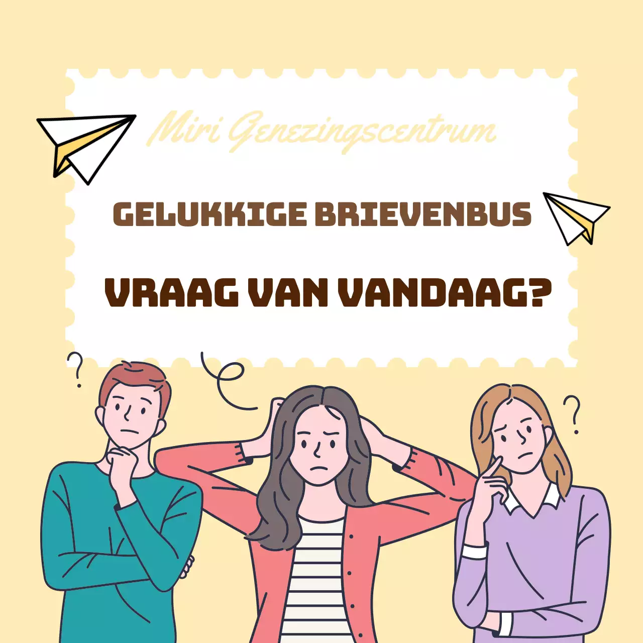 Promoot het klassieke gele en roze genezingscentrum Zorgencentrum