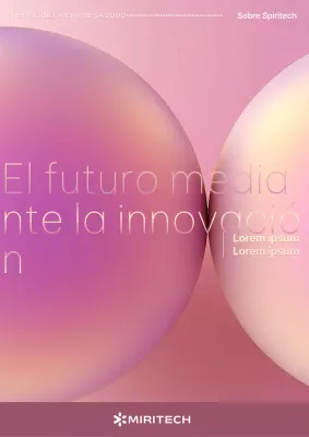 Elegante póster de diseño de carta de presentación de empresa en rosa