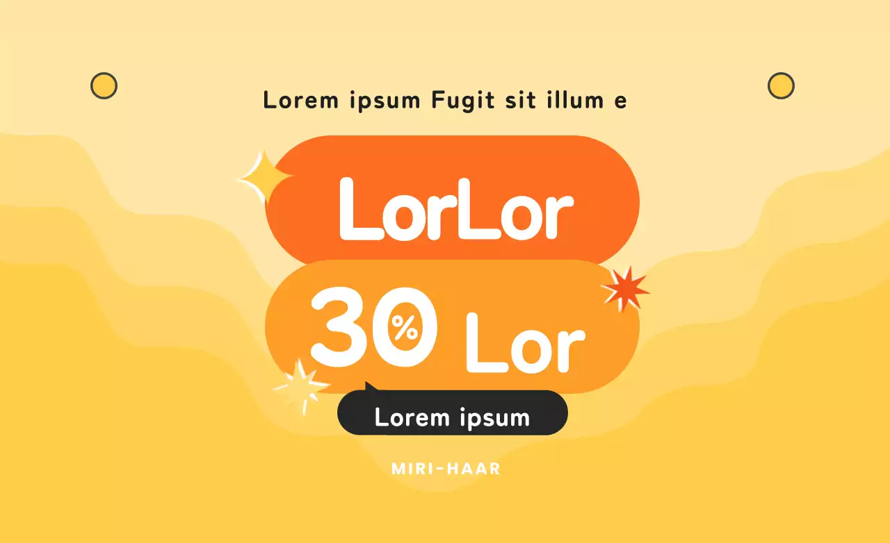 Entwerfen Sie eine Studentenveranstaltung mit einem gelben Hintergrund mit Farbverlauf