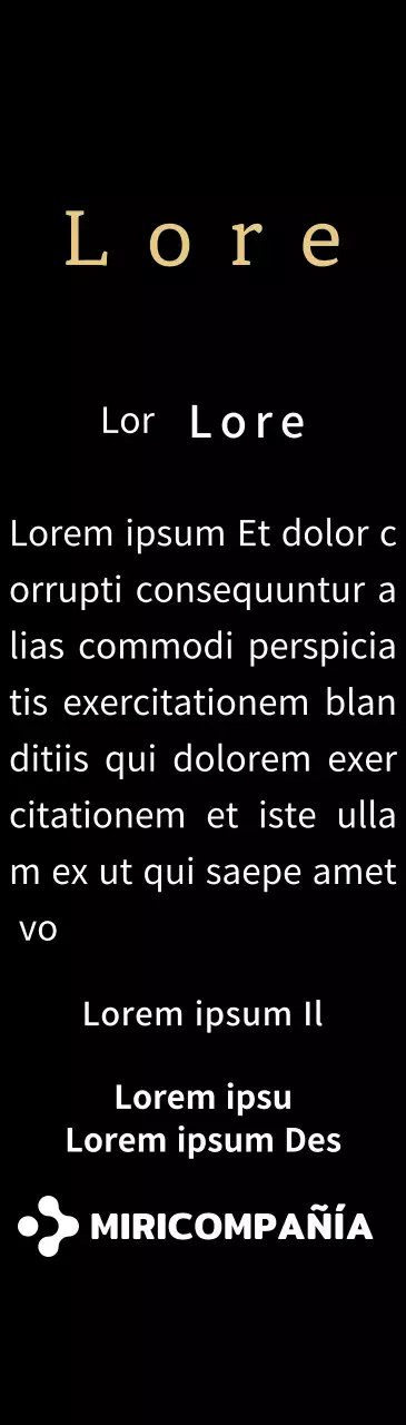 Una sencilla placa blanca con el logotipo de su empresa