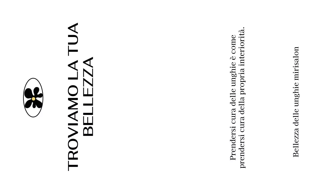 Un concetto di salone per unghie chic in nero