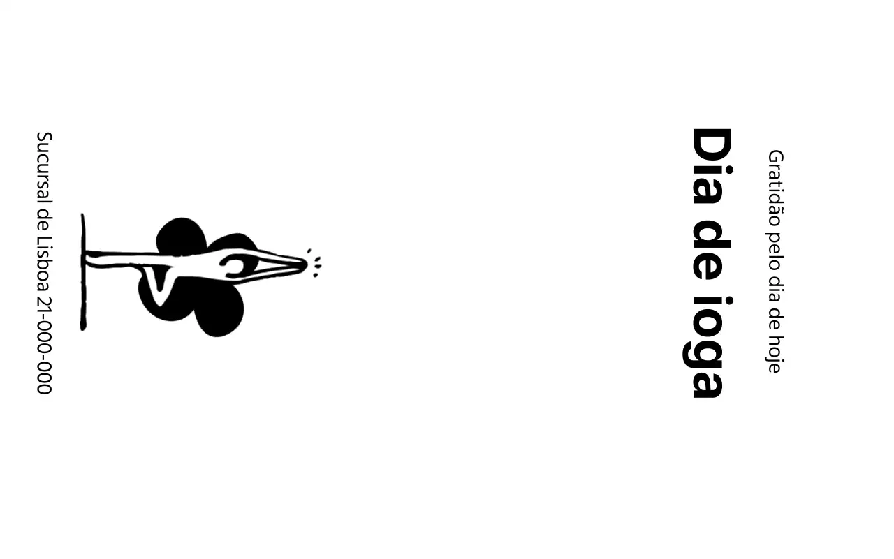 Desenho promocional de ioga com ilustrações de ioga