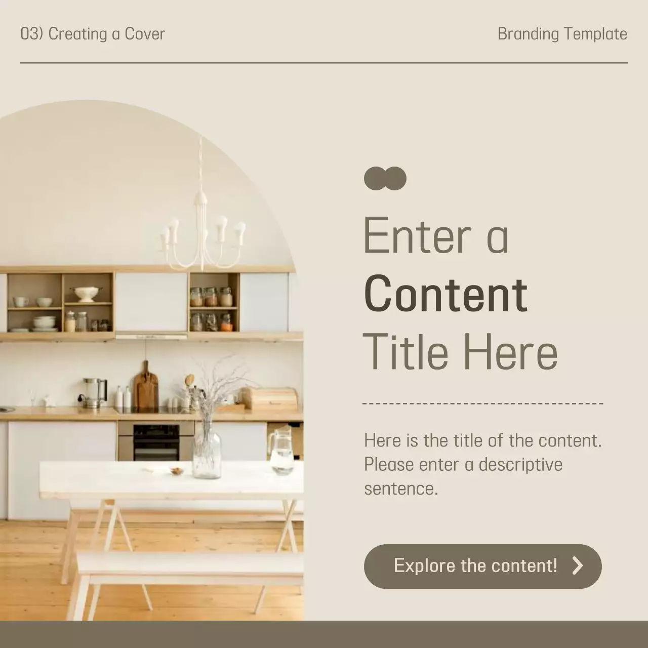 Beige Modern Branding Promotion Instagram Carousel