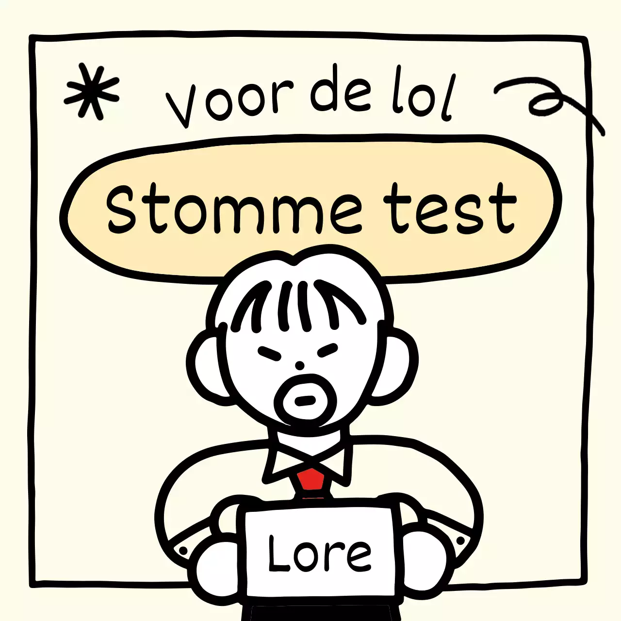 Over de smaaktest met de gele fles