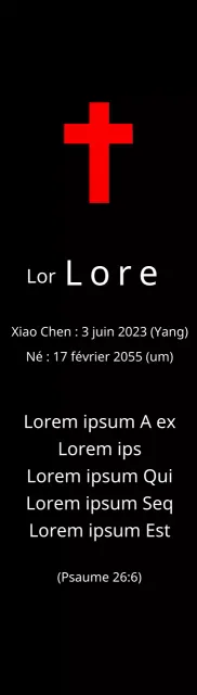 Plaques funéraires de conception chrétienne ou catholique avec versets bibliques