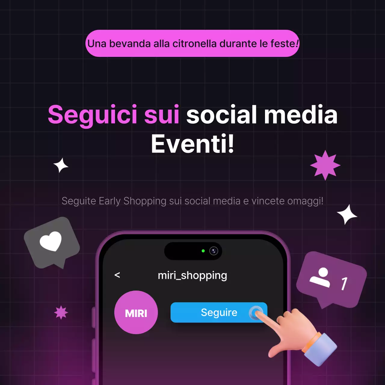 Rosa caldo, seguono gli annunci di eventi alla moda