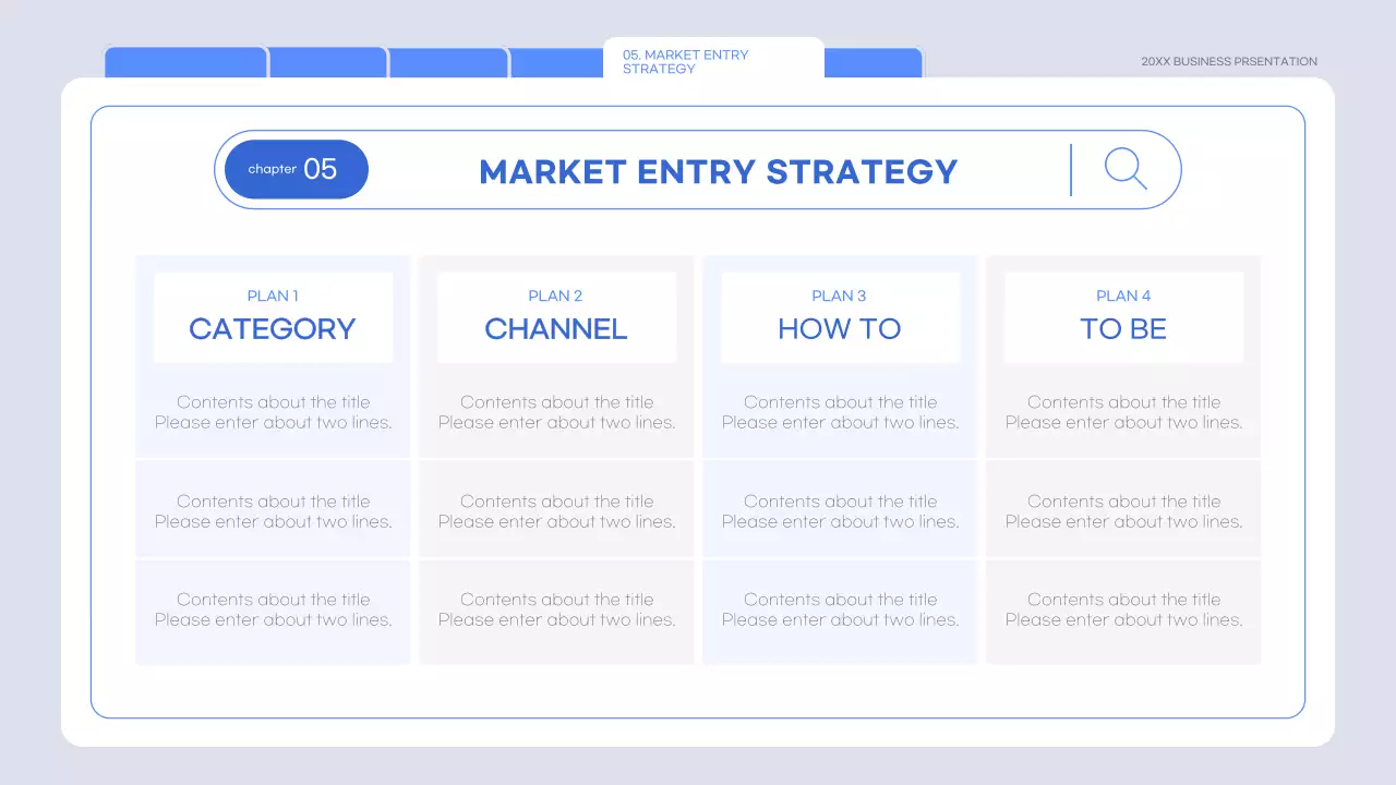 Blue Modern Business Presentation