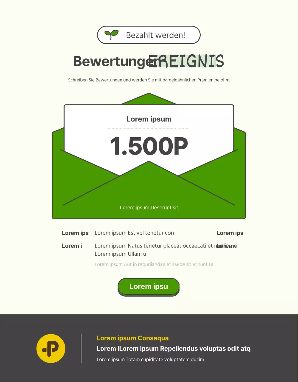 Förderung des Verkaufs von grünem und graubraunem Grundkohl