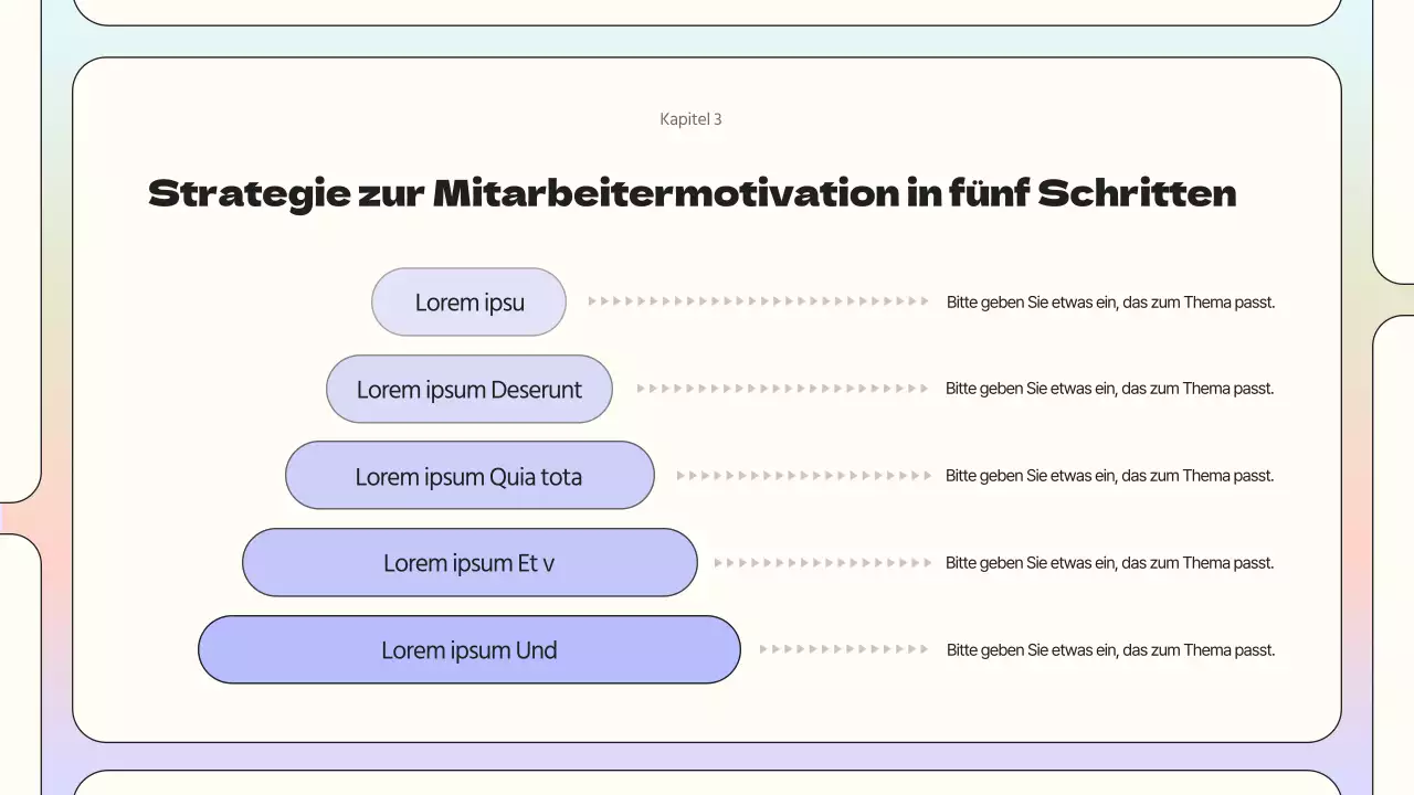 Eine einfache, regenbogenfarbene Lektion in Sachen Motivation