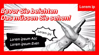 Ein Knall in Rot, Schwarz und Weiß für Ihre Beziehungsberatung