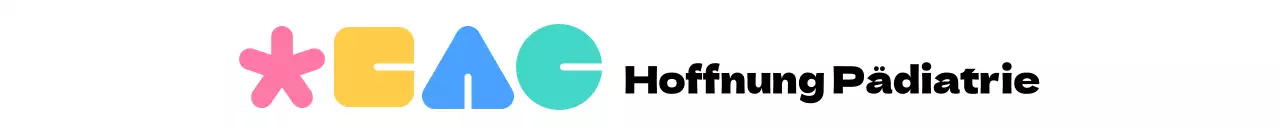 Buntes, rundes, niedliches Symbol Logo-Stil für Krankenhaus Förderung und Förderung