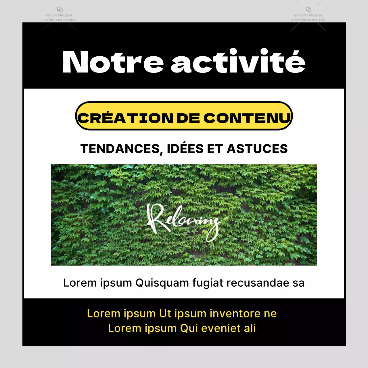 Annonces tendance de recrutement d'équipes sur fond gris