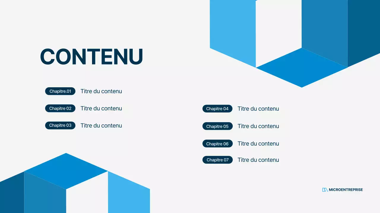 Plan d'affaires simple d'un employé de bureau en bleu et bleu marine