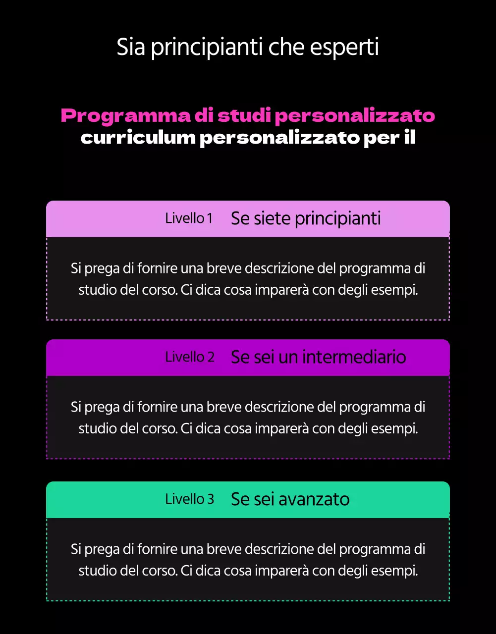 Promuovere l'apprendimento della lingua inglese in nero e in rosa