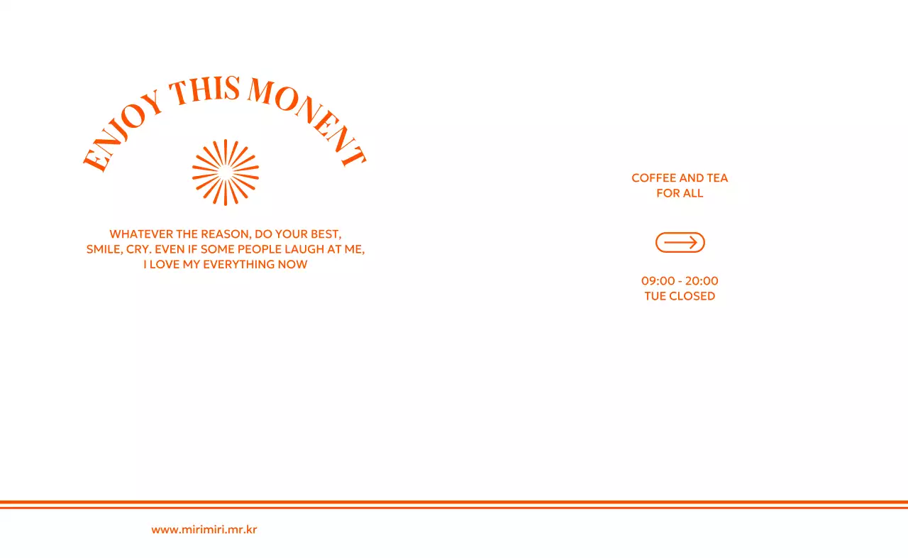 Conceber um café com uma tipografia sensata